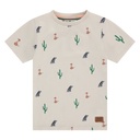 Stains & Stories - boys t-shirt short sleeve - bone - SSA25107611-SSA-00014