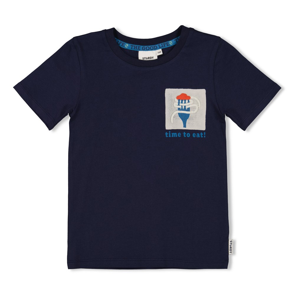 Sturdy - T-shirt - The Good Life - Marine - 71700450