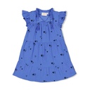 Jubel - Jurk AOP mousseline - Ciao Bella - Blauw - 91400396