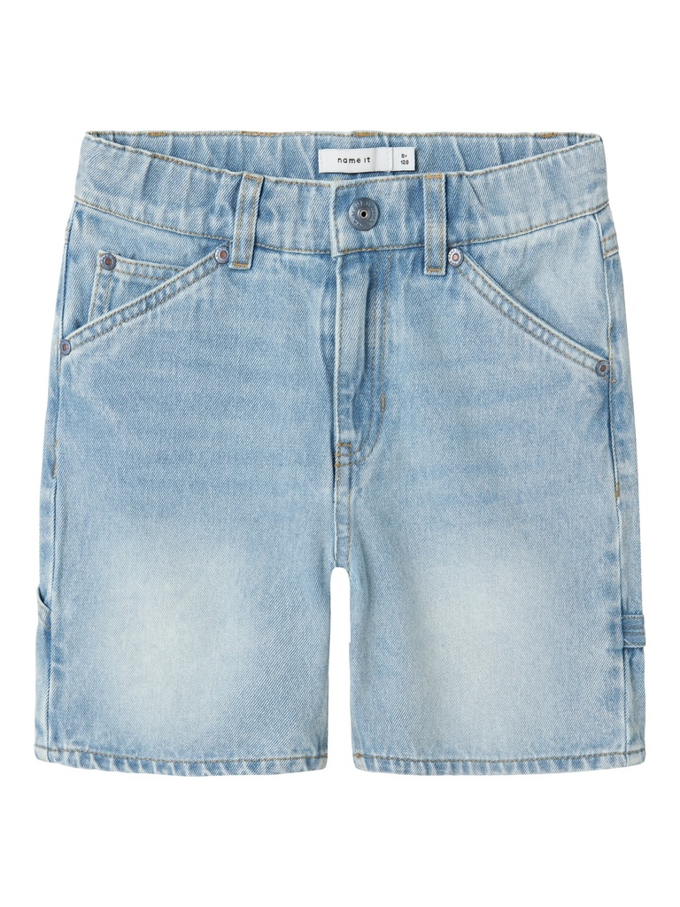 NAME IT KIDS - NKM RYAN ST DNM L SHORTS 4525-IM F - Light Blue Denim