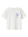 NAME IT MINI - NMM FELSTER NREG SS TOP - Bright White