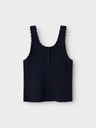 NAME IT KIDS - NKF FILISA KNIT STRAP TOP - Navy Blazer