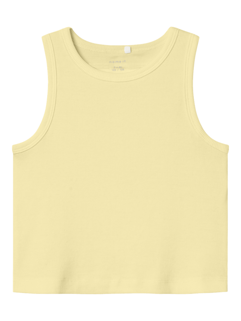 NAME IT KIDS - NKF NAKAL SL SHORT TOP NOOS - Pastel Yellow