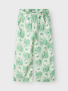 NAME IT KIDS - NKF FASILLA WIDE PANT - Bright Green AMBROSIA