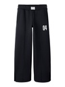 NAME IT KIDS - NKF ODIKA NREG WIDE SWE PANT BRU BF - Black