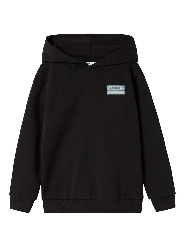 NAME IT KIDS - NKM OMAR LS SWE WH BRU PS - Black