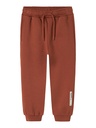 NAME IT MINI - NMM OKIAN NREG PANT SWE BRU BF - Carob Brown