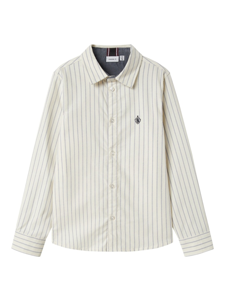 NAME IT KIDS - NKM NEWSA LS SHIRT NOOS - Jet Stream Navy Blazer