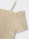 LMTD - NLF HAILYS SHORT DRESS - Baby'S Breath FLOWER - AOP