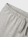 LMTD - NLF BENEDICTE LW WIDE PANT - Light Grey Melange