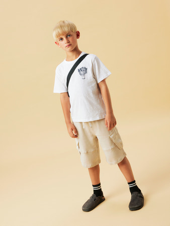 NAME IT KIDS - NKM JOKARS BAGGY JOG SWEAT BERMUDA UNB - Peyote