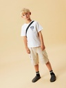 NAME IT KIDS - NKM JOKARS BAGGY JOG SWEAT BERMUDA UNB - Peyote