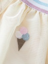 NAME IT MINI - NMF JISENE TULLE SKIRT - Bleached Sand