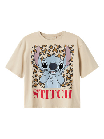 NAME IT KIDS - NKF JIXI STITCH SS RLX TOP BOX NOOS WDI - Peyote