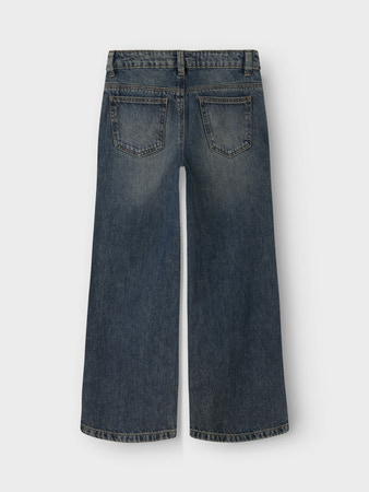 NAME IT KIDS - NKF ROSE WIDE JEANS 5529-BE NOOS - Vintage Dark Blue Denim