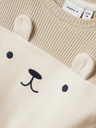NAME IT BABY - NBN LIVS LS SWEAT UNB - Cloud Dancer