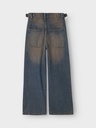 NAME IT KIDS - NKF BELLA SKATER BUCKLE JEANS 4014-DM K - Vintage Dark Blue Denim