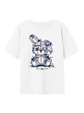 LMTD - NLF TEDI SS SHORT L TOP - Bright White