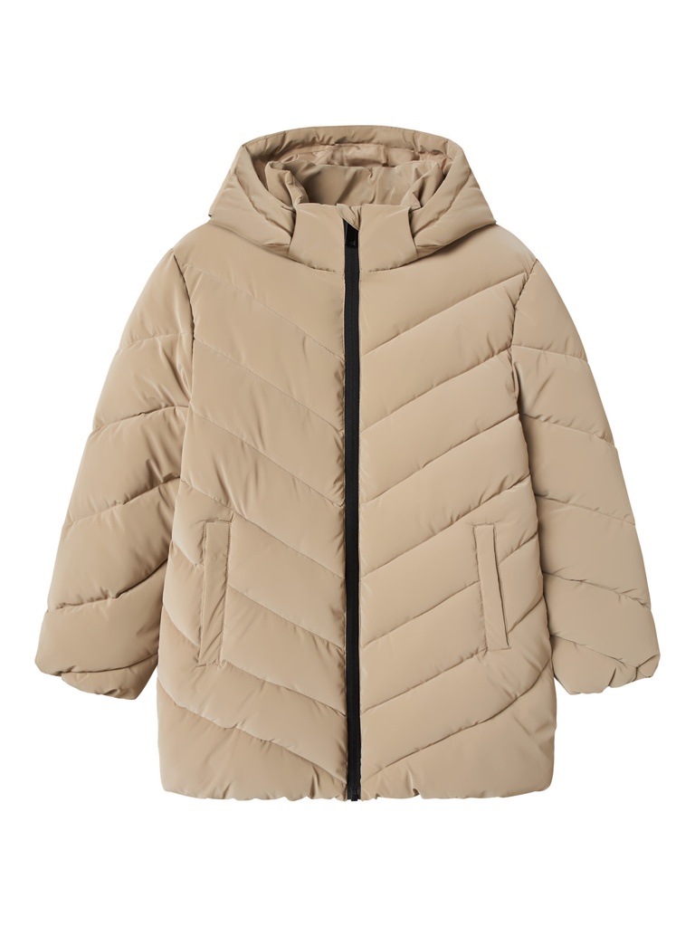 NAME IT KIDS - NKF MARISA JACKET MIDI - Silver Mink