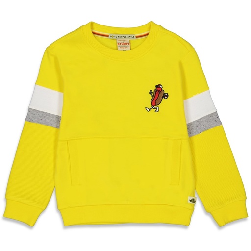 Sturdy - Sweater - Cool Crew - Geel - 71600468