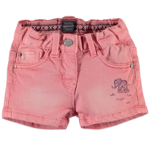 [8719517128764] Baby Face - girls short slim fit - PINK LEMONADE