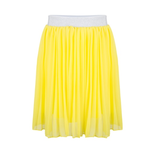 IBJ - PLEATED SKIRT - BRIGHT YELLOW