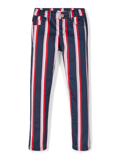 [5714494792482] NAME IT KIDS - NKF POLLY TWIBATINNA AOP ANCLE PANT CB - Dark Sapphire