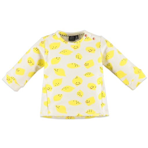 [8719517462103] Babyface - baby girls t-shirt l.sl. - OFF WHITE - 128623