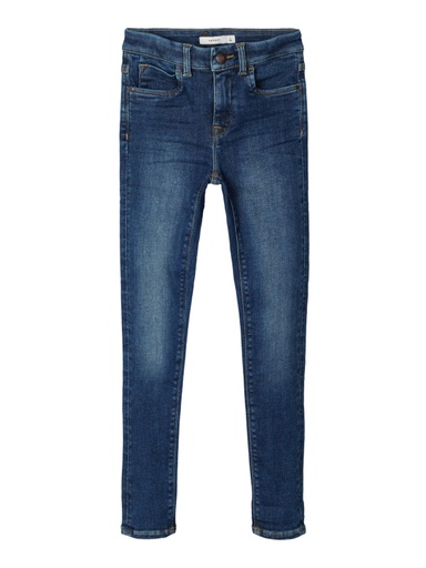 NAME IT KIDS - NKF POLLY DNMTARTY 3416 HW PANT BET NOOS - Dark Blue Denim