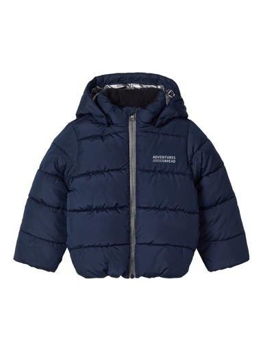 NAME IT MINI - NMM MILTON PUFFER JACKET CAMP - Dark Sapphire