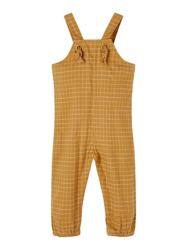 NAME IT BABY - NBM DRAKE OVERALL - Spruce Yellow