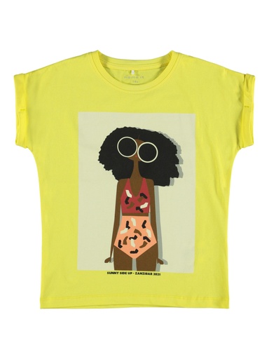 NAME IT KIDS - NKF JACKA CAPSL TOP BOX - Lemon Verbena