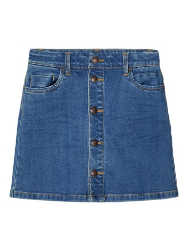 [5714507192254] NAME IT KIDS - NKF TECOS DNM 3397 A-SHAPE SKIRT NOOS - Dark Blue Denim