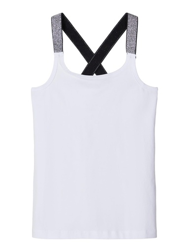 [5714506872232] NAME IT KIDS - NKF VALS XSL RACER TANK TOP F NOOS - Bright White