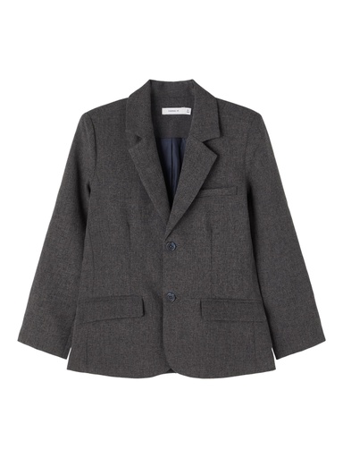 [5715100351772] NAME IT KIDS - NKM RALFI BLAZER - Grey Melange