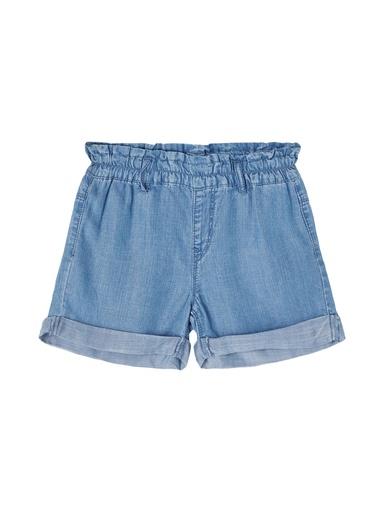 NAME IT MINI - NMF BECKY DNMATHIT 2522 SHORTS - Medium Blue Denim