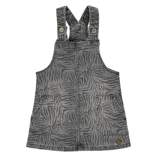 [8720008375970] Babyface - girls salodress - grey denim - BBE21108708