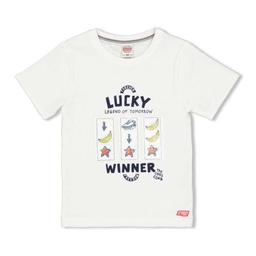 Sturdy - T-shirt Lucky - Playground - Wit - 71700299