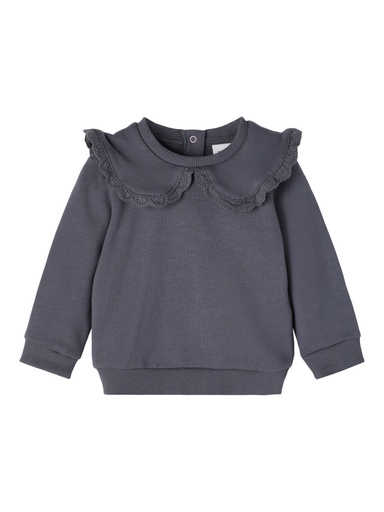 NAME IT BABY - NBF ORKIDE LS SWEAT BRU - Turbulence