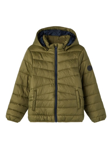 [5715099621191] NAME IT KIDS - NKM MOBI JACKET PB CAMP - Ivy Green
