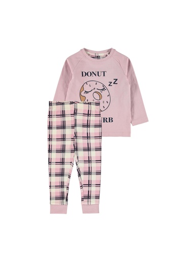 NAME IT MINI - NMF ROSALLY NIGHT SET - Mauve Shadows SET WITH PANT