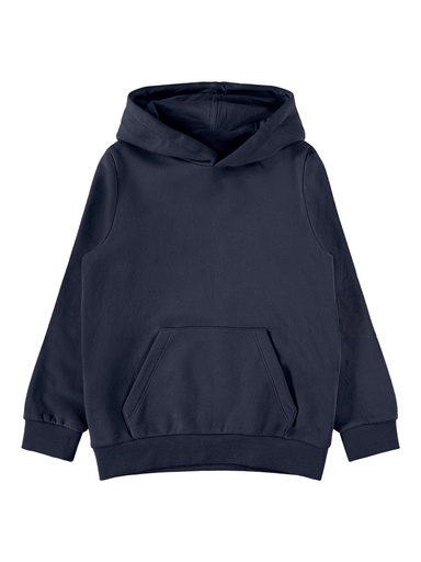 NAME IT KIDS - NKM LENO LS SWEAT WH BRU NOOS - Dark Sapphire