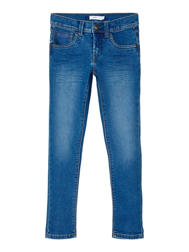 NAME IT KIDS - NKM ROBIN DNMTAX PANT NOOS - Medium Blue Denim