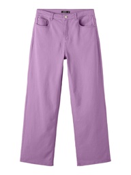 LMTD - NLF TAZZA TWI HW WIDE PANT NOOS - Pale Pansy