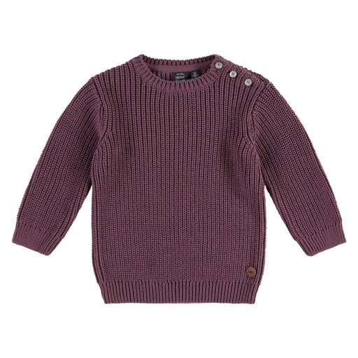 Babyface - girls pullover - eggplant - BBE22408350