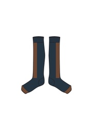 [1211322006222] Lily-Balou - Jordan knee socks - Dark Petrol