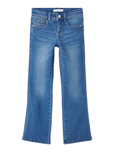 NAME IT KIDS - NKF POLLY SKINNY BOOT JEANS 1142-AU NOOS - Dark Blue Denim