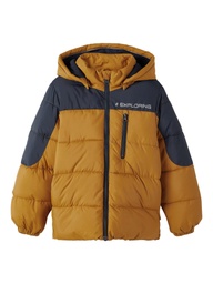 NAME IT KIDS - NKM MATIAS PUFFER JACKET - Cathay Spice