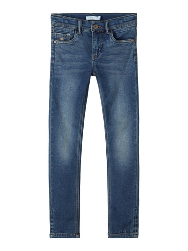 NAME IT KIDS - NKM THEO DNMCLASS COR PANT NOOS - Dark Blue Denim Vintage
