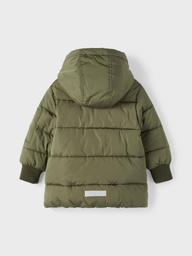NAME IT MINI - NMM MUSO PUFFER JACKET CAMP - Olive Night